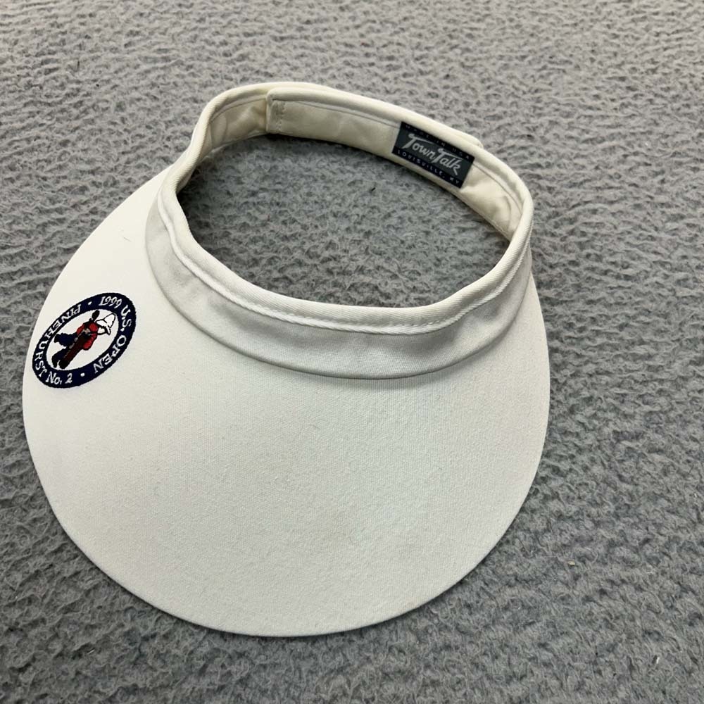 VTG US Open 1999 Payne Steward Year Hat Women Visor One Size Town Talk